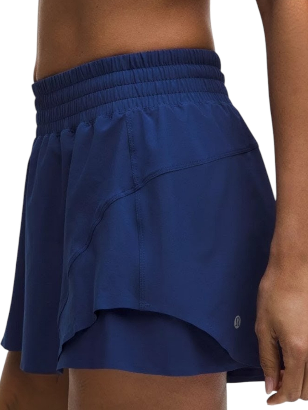 Lululemon Shake It Out High-Rise Run Short 2.5” Navy XL - Picture 14 of 14